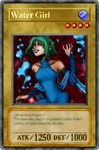Carta Water Girl - Yu-Gi-Oh! Forbidden Memories