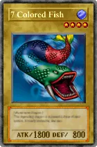 Carta 7 Colored Fish - Yu-Gi-Oh! Forbidden Memories