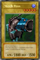 Carta Mech Bass - Yu-Gi-Oh! Forbidden Memories