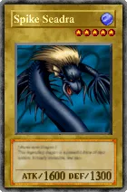Carta Spike Seadra - Yu-Gi-Oh! Forbidden Memories