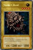 Carta Stone Ghost - Yu-Gi-Oh! Forbidden Memories