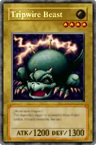 Carta Tripwire Beast - Yu-Gi-Oh! Forbidden Memories