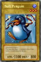 Carta Bolt Penguin - Yu-Gi-Oh! Forbidden Memories