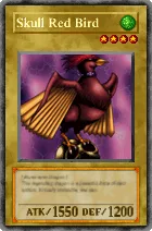 Carta Skull Red Bird - Yu-Gi-Oh! Forbidden Memories
