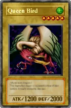 Carta Queen Bird - Yu-Gi-Oh! Forbidden Memories