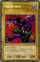 Carta Sea Kamen - Yu-Gi-Oh! Forbidden Memories