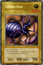 Carta Alinsection - Yu-Gi-Oh! Forbidden Memories