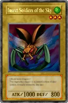 Carta Insect Soldiers of the Sky - Yu-Gi-Oh! Forbidden Memories