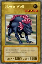 Carta Flower Wolf - Yu-Gi-Oh! Forbidden Memories