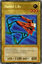 Carta Barrel Lily - Yu-Gi-Oh! Forbidden Memories
