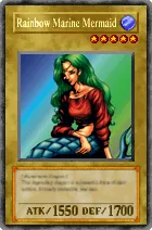 Carta Rainbow Marine Mermaid - Yu-Gi-Oh! Forbidden Memories