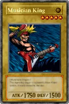 Carta Musician King - Yu-Gi-Oh! Forbidden Memories
