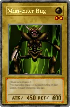 Carta Man-eater Bug - Yu-Gi-Oh! Forbidden Memories