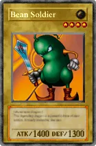Carta Bean Soldier - Yu-Gi-Oh! Forbidden Memories