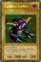 Carta Cannon Soldier - Yu-Gi-Oh! Forbidden Memories