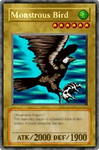 Monstrous Bird - Yu-Gi-Oh! Forbidden Memories