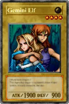 Carta Gemini Elf - Yu-Gi-Oh! Forbidden Memories
