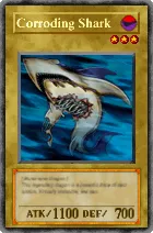 Carta Corroding Shark - Yu-Gi-Oh! Forbidden Memories