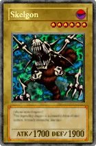 Carta Skelgon - Yu-Gi-Oh! Forbidden Memories
