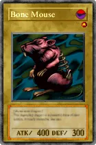 Carta Bone Mouse - Yu-Gi-Oh! Forbidden Memories