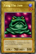 Carta Frog The Jam - Yu-Gi-Oh! Forbidden Memories