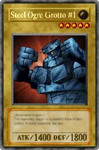 Carta Steel Ogre Grotto #1 - Yu-Gi-Oh! Forbidden Memories
