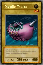 Carta Needle Worm - Yu-Gi-Oh! Forbidden Memories