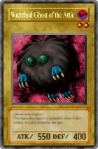 Carta Wretched Ghost of the Attic - Yu-Gi-Oh! Forbidden Memories