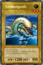 Carta Yormungarde - Yu-Gi-Oh! Forbidden Memories