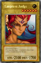 Carta Empress Judge - Yu-Gi-Oh! Forbidden Memories