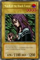 Carta Witch of the Black Forest - Yu-Gi-Oh! Forbidden Memories