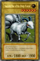 Carta Ancient One of the Deep Forest - Yu-Gi-Oh! Forbidden Memories