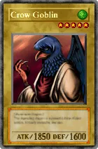 Carta Crow Goblin - Yu-Gi-Oh! Forbidden Memories