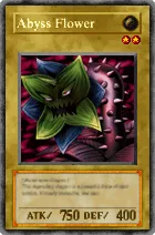 Carta Abyss Flower - Yu-Gi-Oh! Forbidden Memories