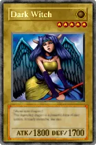 Carta Dark Witch - Yu-Gi-Oh! Forbidden Memories