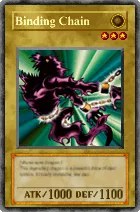 Carta Binding Chain - Yu-Gi-Oh! Forbidden Memories