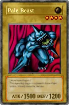 Carta Pale Beast - Yu-Gi-Oh! Forbidden Memories