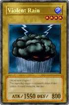 Carta Violent Rain - Yu-Gi-Oh! Forbidden Memories