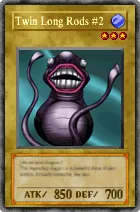 Carta Twin Long Rods #2 - Yu-Gi-Oh! Forbidden Memories