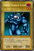 Carta Hiro's Shadow Scout - Yu-Gi-Oh! Forbidden Memories
