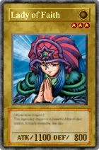 Carta Lady of Faith - Yu-Gi-Oh! Forbidden Memories