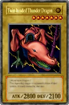 Carta Twin-headed Thunder Dragon - Yu-Gi-Oh! Forbidden Memories