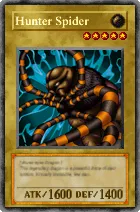 Carta Hunter Spider - Yu-Gi-Oh! Forbidden Memories