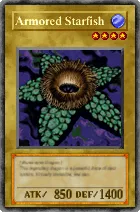 Carta Armored Starfish - Yu-Gi-Oh! Forbidden Memories