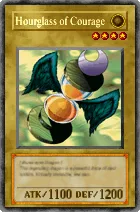 Carta Hourglass of Courage - Yu-Gi-Oh! Forbidden Memories