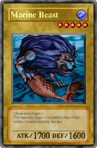 Carta Marine Beast - Yu-Gi-Oh! Forbidden Memories