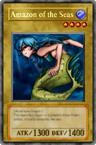 Carta Amazon of the Seas - Yu-Gi-Oh! Forbidden Memories