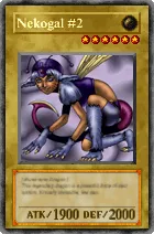 Carta Nekogal #2 - Yu-Gi-Oh! Forbidden Memories