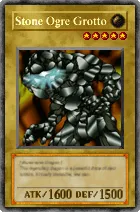 Carta Stone Ogre Grotto - Yu-Gi-Oh! Forbidden Memories