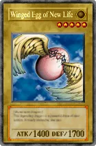 Carta Winged Egg of New Life - Yu-Gi-Oh! Forbidden Memories